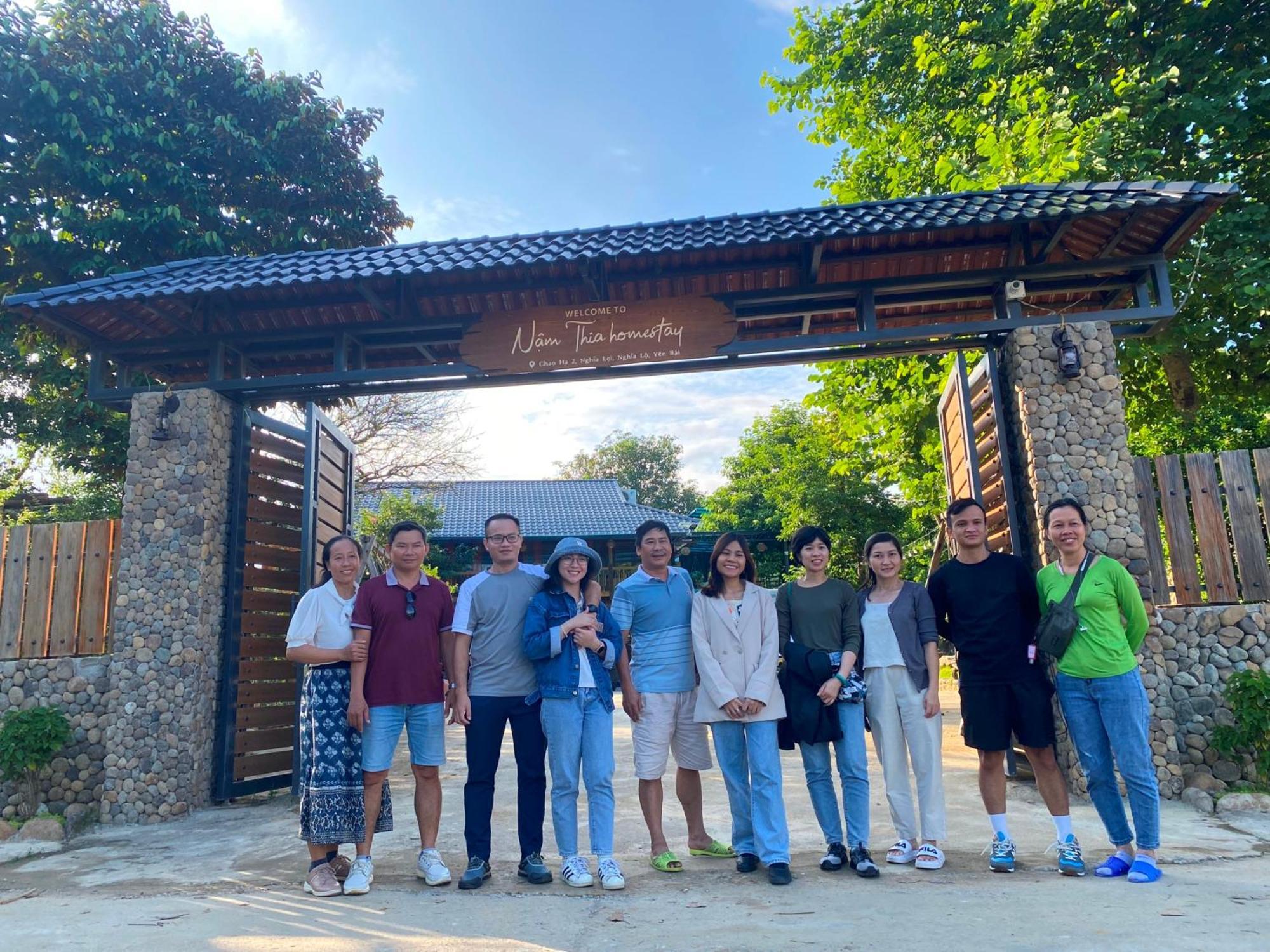 Nam Thia Homestay Yen Bai المظهر الخارجي الصورة